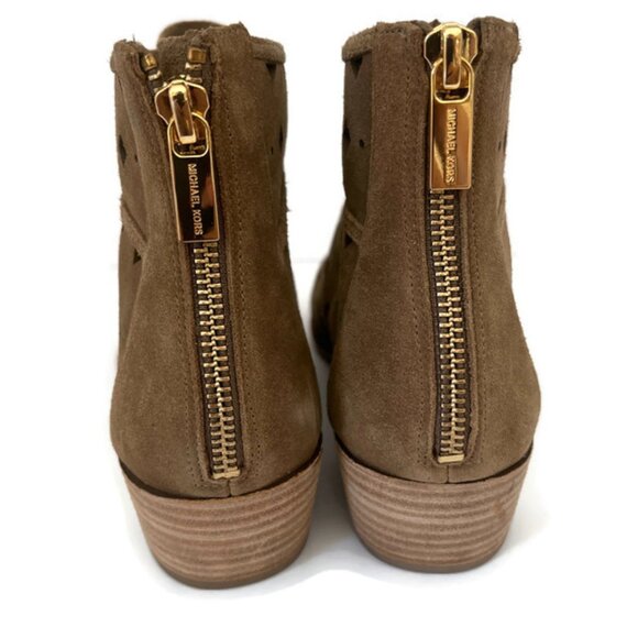 Michael Kors Uma Perforated Flat Bootie - Picture 7 of 10